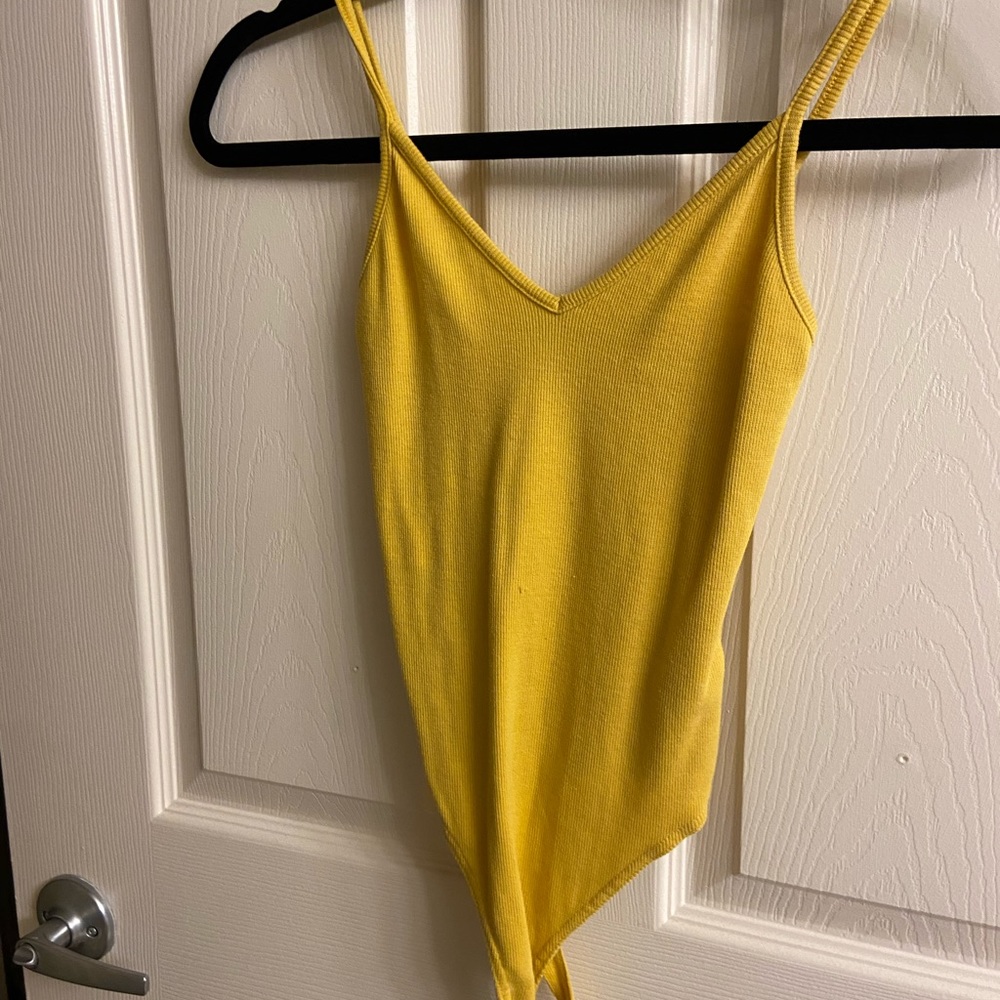 Yellow Bodysuit